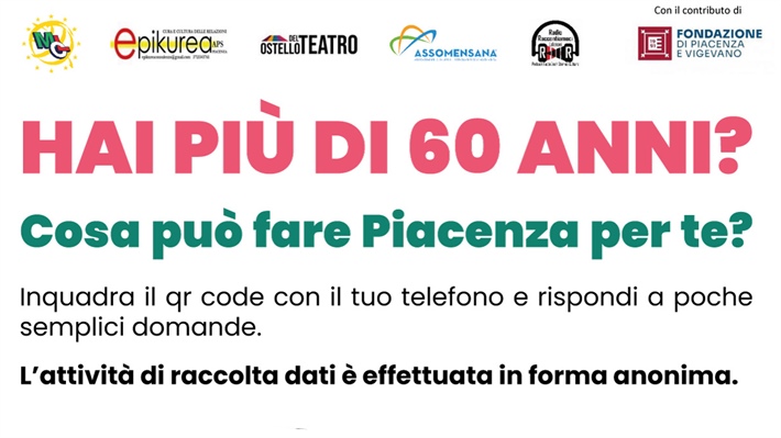 "Anziani al Centro": un progetto per la terza età a Piacenza