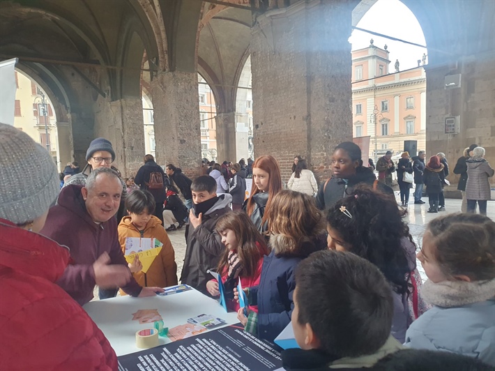 Presenza mcl piacenza all iniziativa goccia dopo goccia un oceano di pace