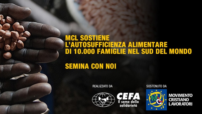 MCL e Cefa insieme per la campagna "Dal seme al cibo"